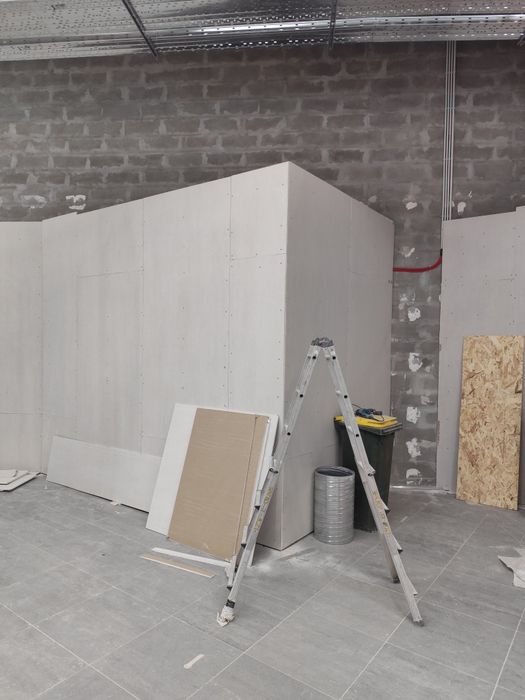 Divisória em pladur etc...