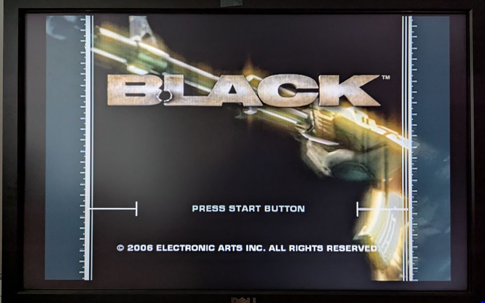 Black PlayStation 2