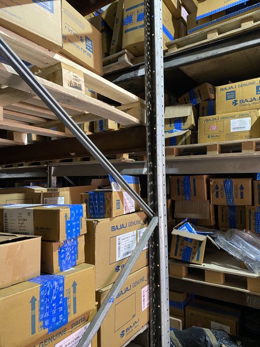 Комплект цепи и звёзд для мотоциклов Bajaj Boxer 125-150 Оригинал