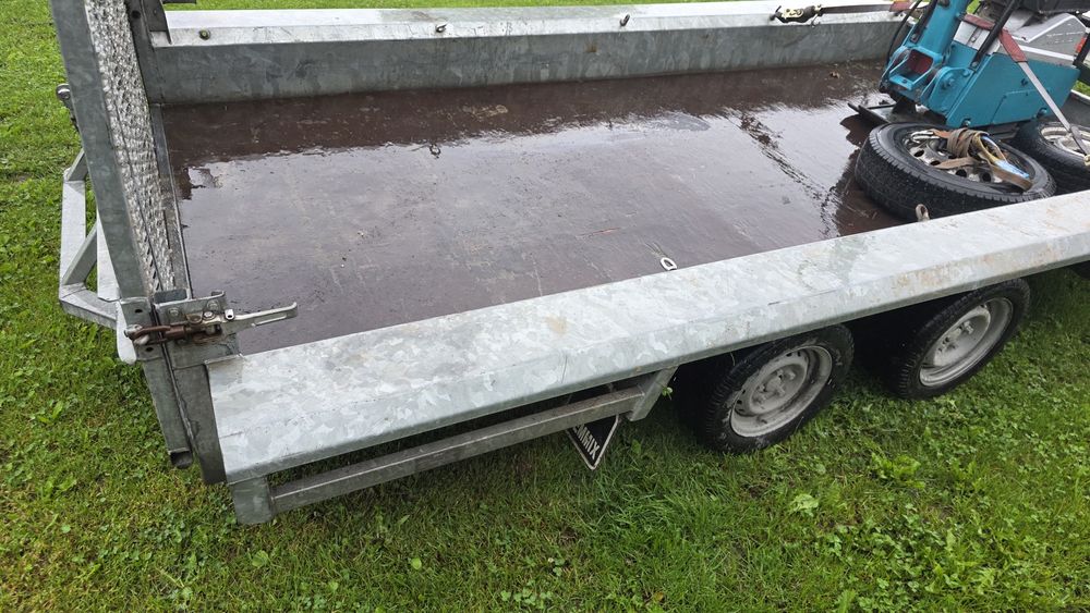 Przyczepa lawetat pod koparki Vlemmix 3500kg dmc