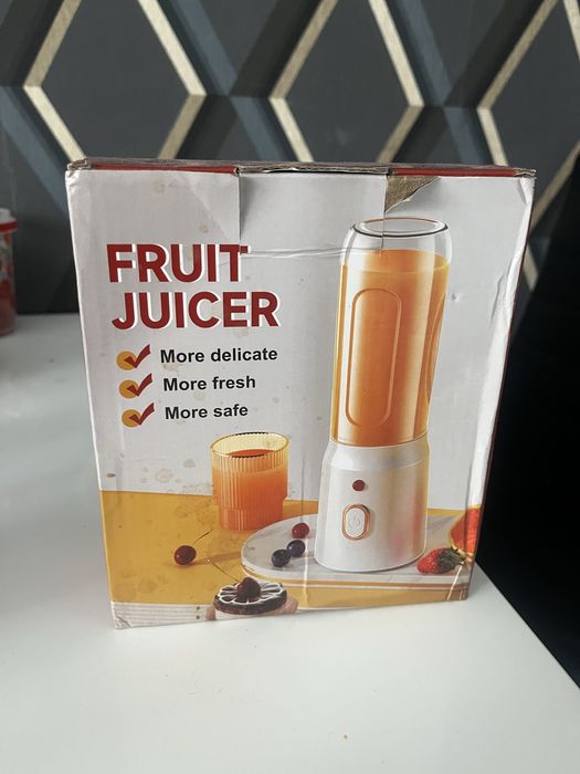 Blender bezprzewodowy, przenośny, zamykane pojemniki, 400ml