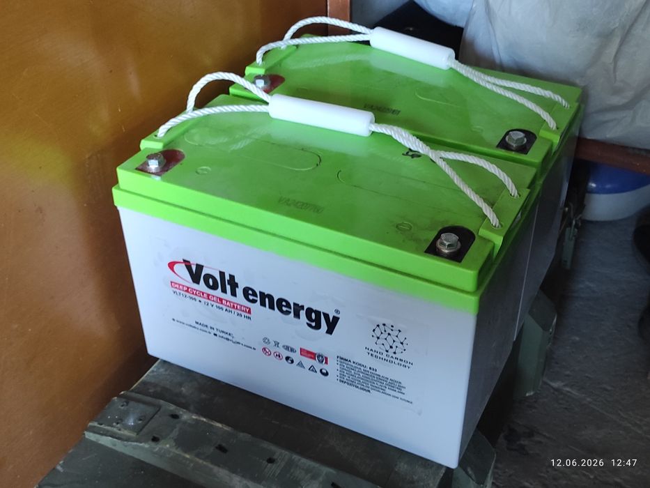 Продам гелеві акумулятори 12v 100 Ah