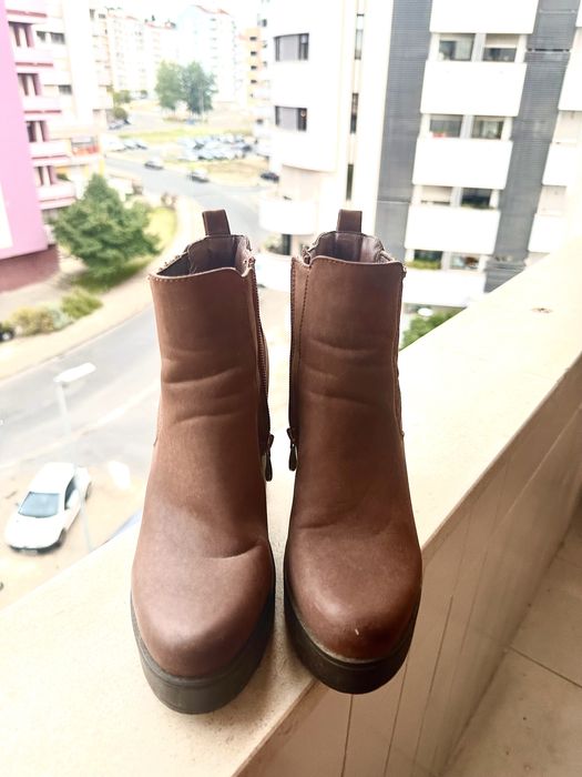 Botas senhora, salto