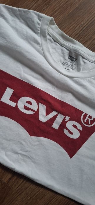 Koszulka t-shirt biała M LEVIS