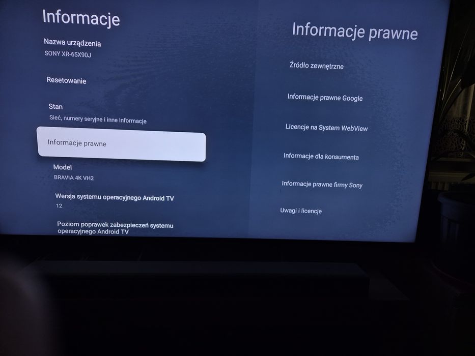 Sony Bravia XR-65X90J 65” 4K HDR Full Array LED