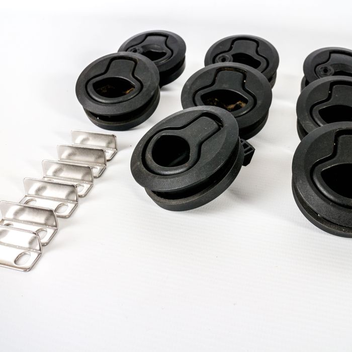Conjunto de 10 fechos de escotilha para camper