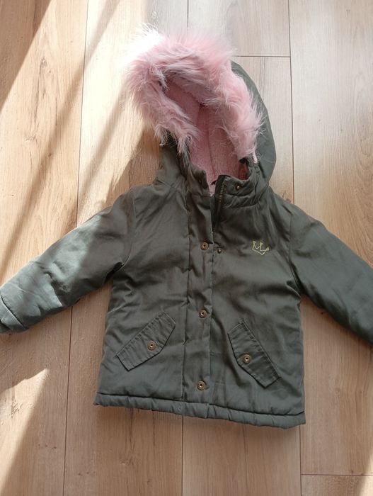Kurtka jesień/zima dla dziewczynki r. 98