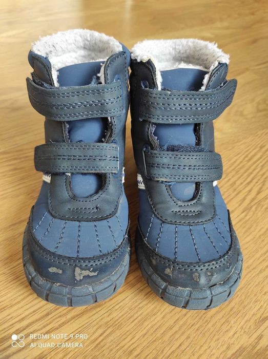 Kozaki ocieplane chłopiece