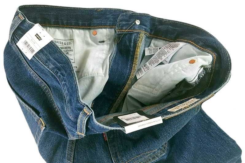 Męskie jeansy Levi's 551z Authentic Straight nowe oryg. Levisy W36/L34