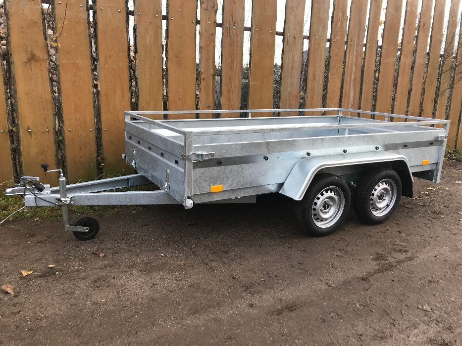 Przyczepka 2 osie   BORO MAJSTER 3x1,5 750 DMC dostawa cała Polska