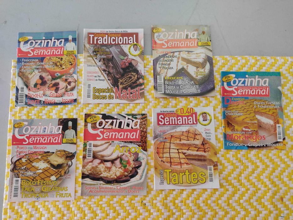 RECEITAS DE COZINHA – Pack A  - Revista Cozinha Semanal