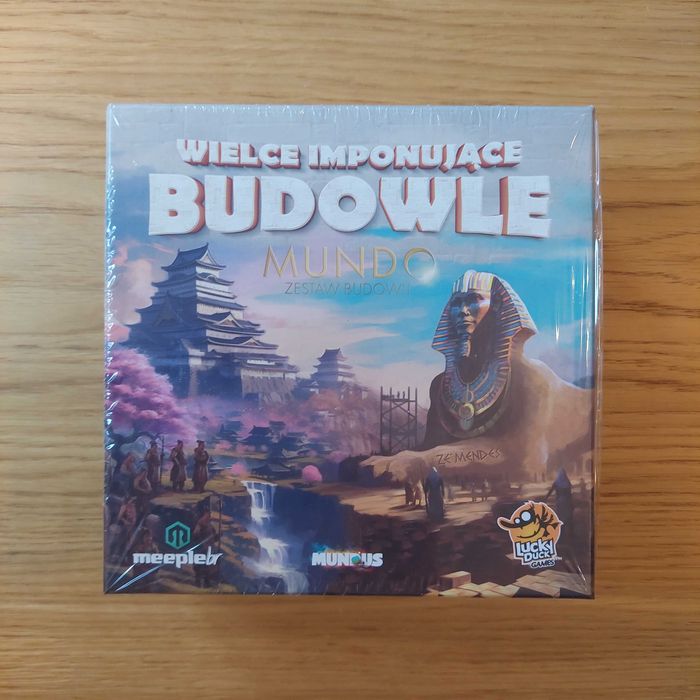 Wielce imponujące budowle plus dodatek Mundo – gra planszowa