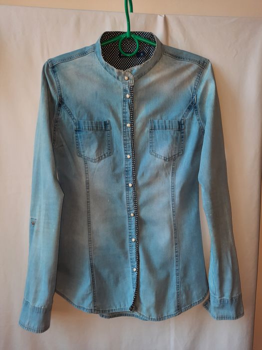 Сорочка джинсова