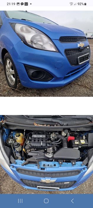 Chevrolet Spark. Szwajcar.  Tylko 100 tys przebieg. 1.0 B.