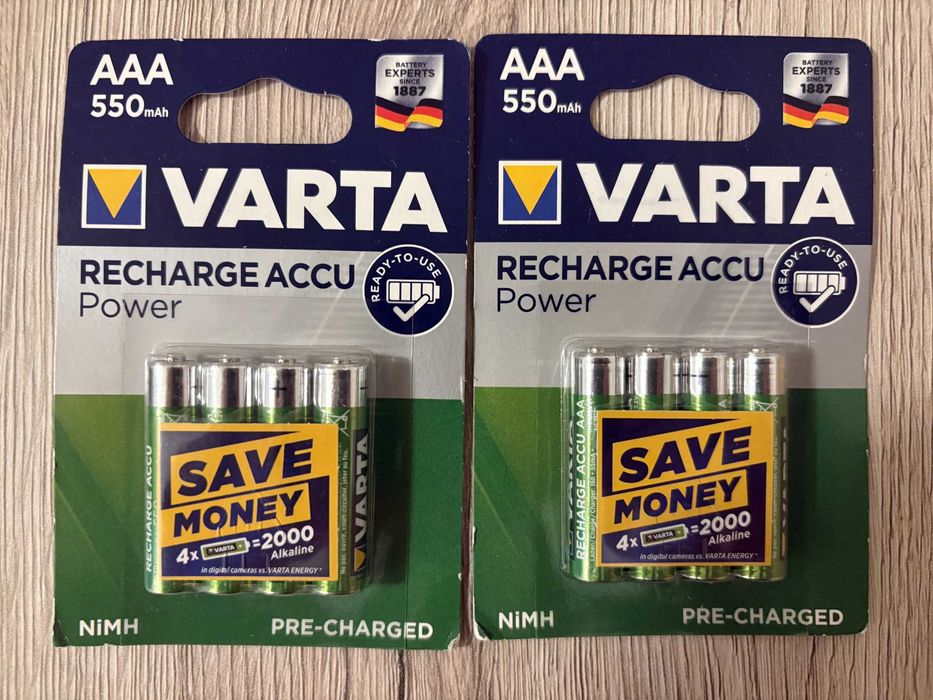 Акумулятори VARTA AAA 550 mAh