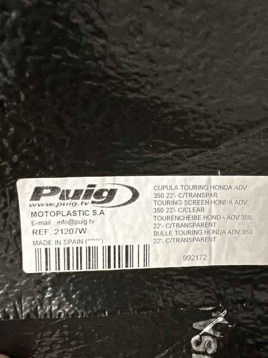 Vidro alto PUIG Honda ADV 350