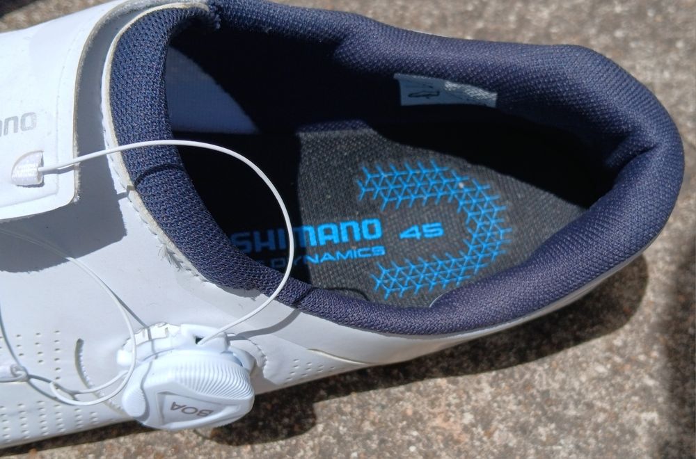 Sapatos de ciclismo de estrada Shimano rc3 semi novos
