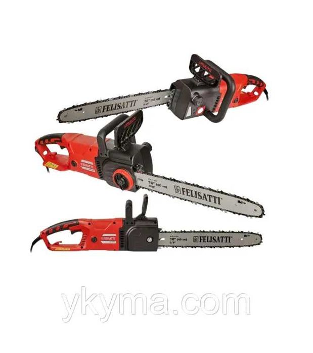 Електрична ланцюгова пила Felisatti (2000 Вт, 40 см, пряма)