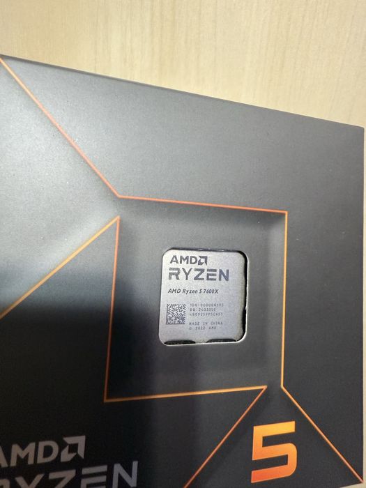 Процесор 7600x | новий | є кількість