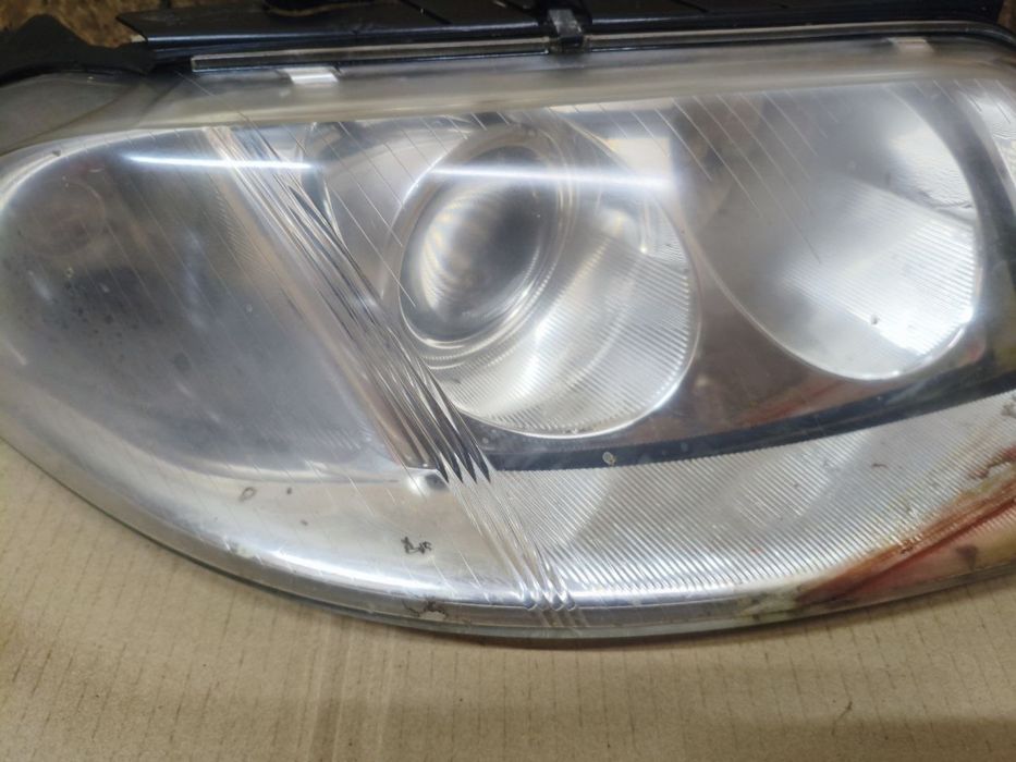 Передні фари Volkswagen Passat B5 + Фольксваген Пасат Б5 + 2000—2005 рестайл