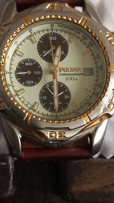 Relógio Pulsar - Chronograph 100 m