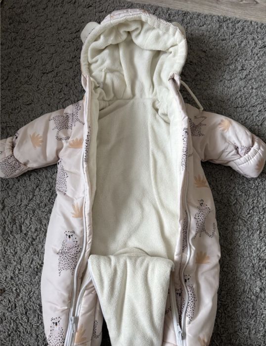 Зимовий комбінезон 0-3 місяці