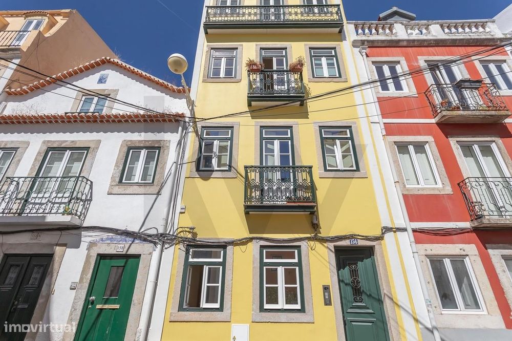 Apartamento T1 novo com terraço na Rua do Olival, Santos o Velho | ARR