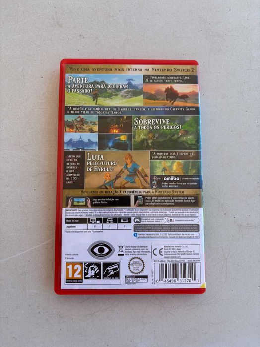 Zelda Breath Of The Wild (Nitendo Switch 2)