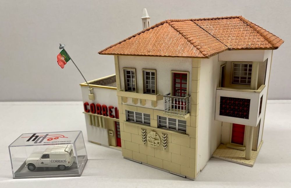 Maquete Modelismo Artesanal - Estação dos Correios