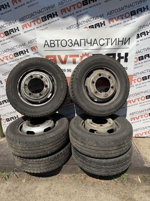 Диск колісний шина резина колесо 195/70/R15 michelin Mercedes Sprinter R15 5 1/2 J15 H2 HMA115 (двохкатковий) 9044000002