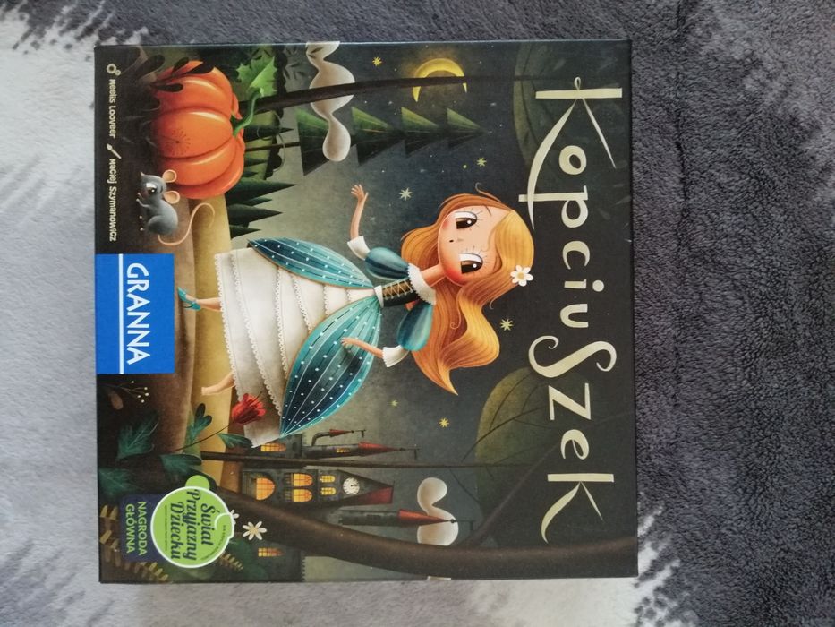 Kopciuszek, gra planszowa, GRANNA