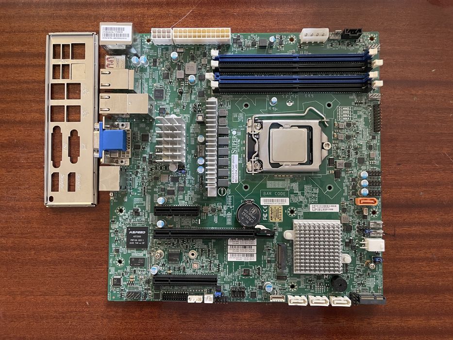 Потужний комплект Xeon w1290e + SM X12SCZ-TLN4F
