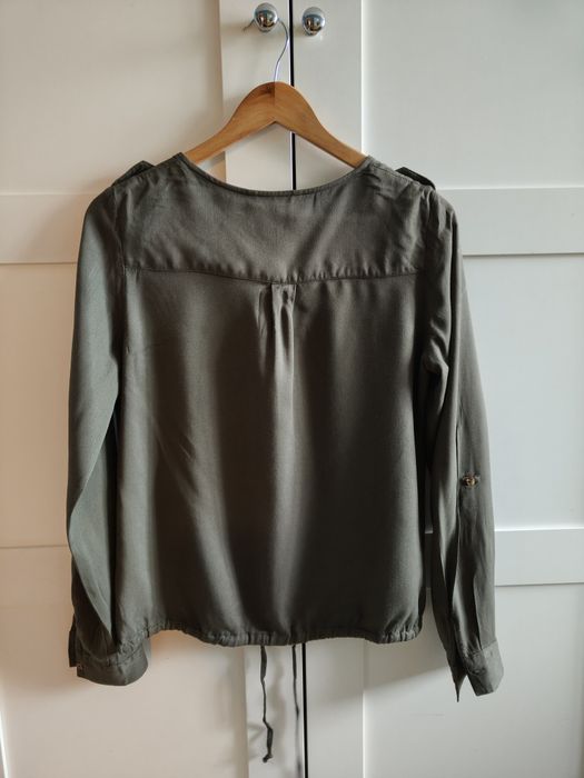 Narzutka / koszula khaki Camaieu