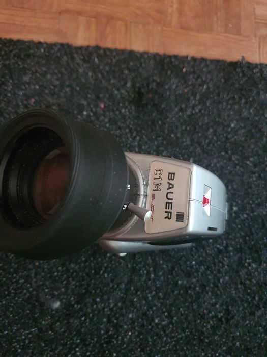 Câmera de Filme antiga Bauer C1M Super 8