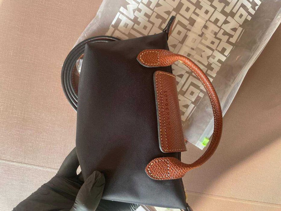 Mini Longchamp Preta
