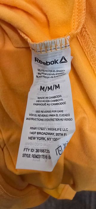 Koszulka Reebok, M.