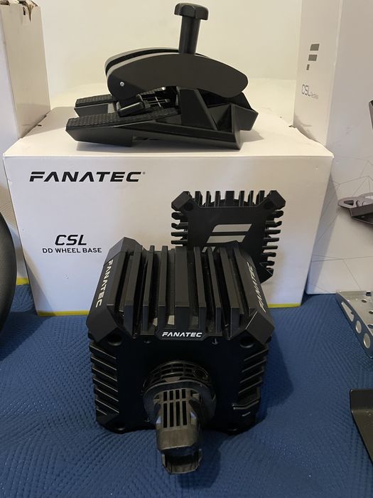 Fanatec csl dd com table clamp e garantia ativa