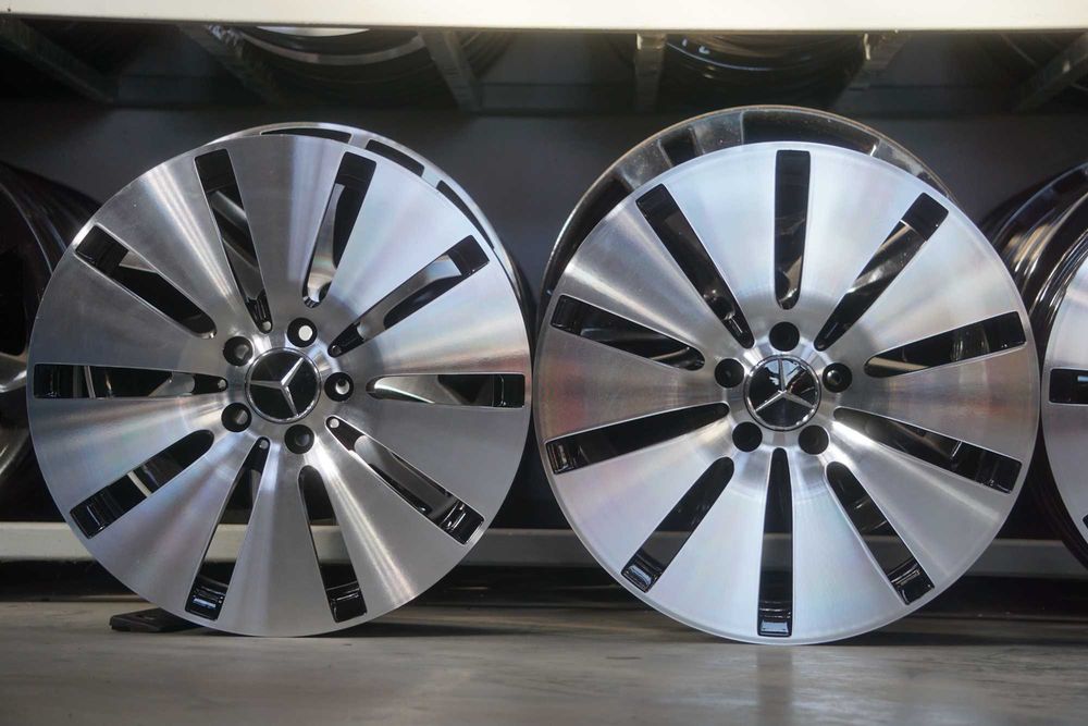 Alufelgi oryginał Mercedes GLC 5x112 8Jx18 et38 cb66,6mm czarne wneki, cnc