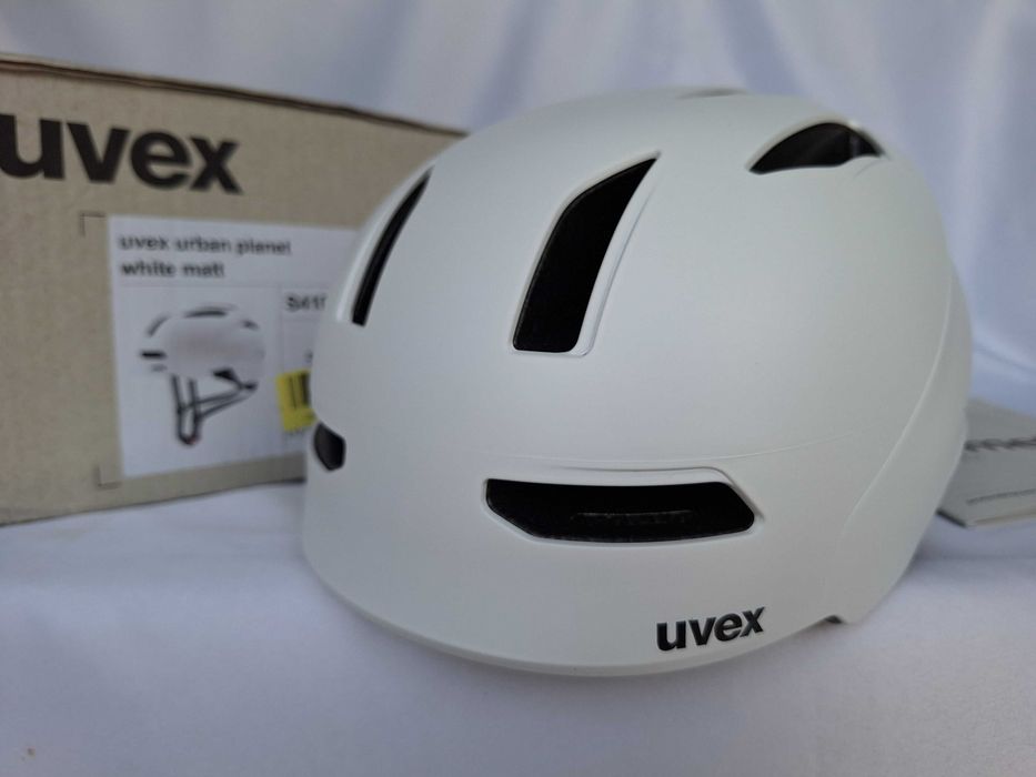 Kask rowerowy Uvex Urban Planet White Matt M 54-58cm Turka • OLX.pl