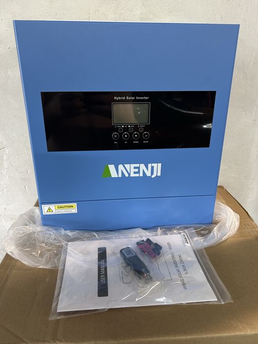 Наявність‼️‼️‼️Оновлена модель!Гібридний інвертор ANENJI 4,2квт 24V  WI-FI