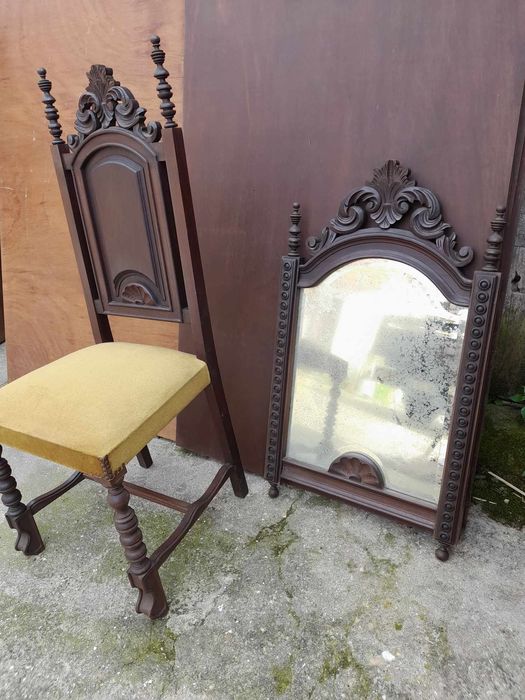 Espelho + cadeira