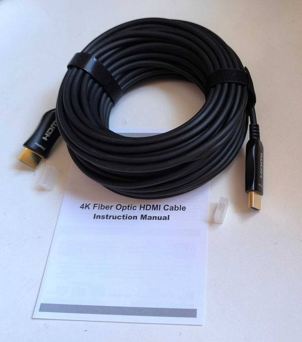 Оптичний кабель (AOC) HDMI 2.0 18 Гбіт/с 4K / 60Hz, Подвійні роз`єми, 10-15м
