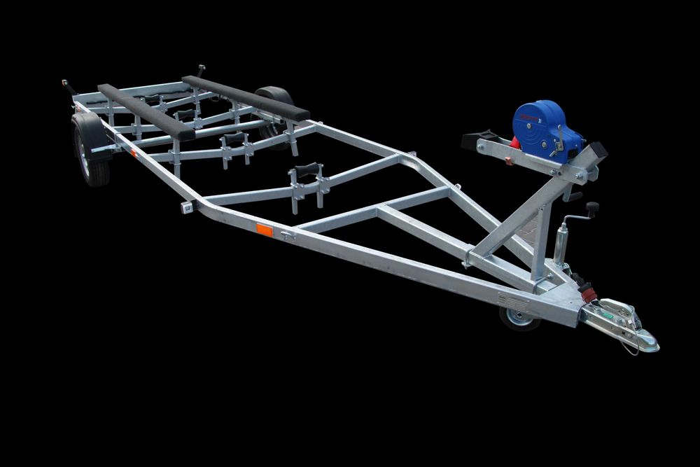 Nowa przyczepa podłodziowa PP-750 long, DMC 750 kg, ładowność 500 kg