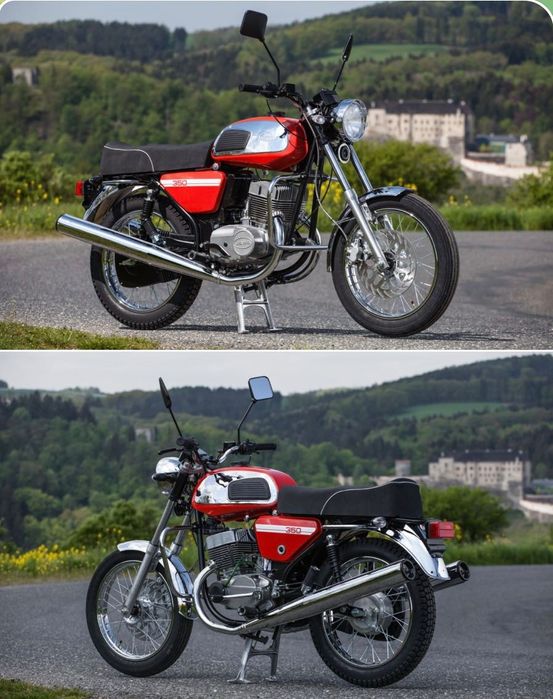 JAWA ЯВА Retro Lux Style 300CL PERAK 350 ОНС 350 SPORT