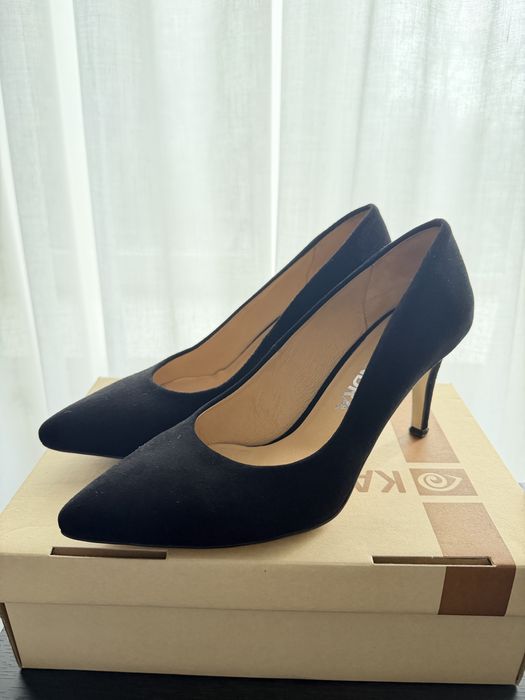 Туфлі човники, нубук, 41 розмір