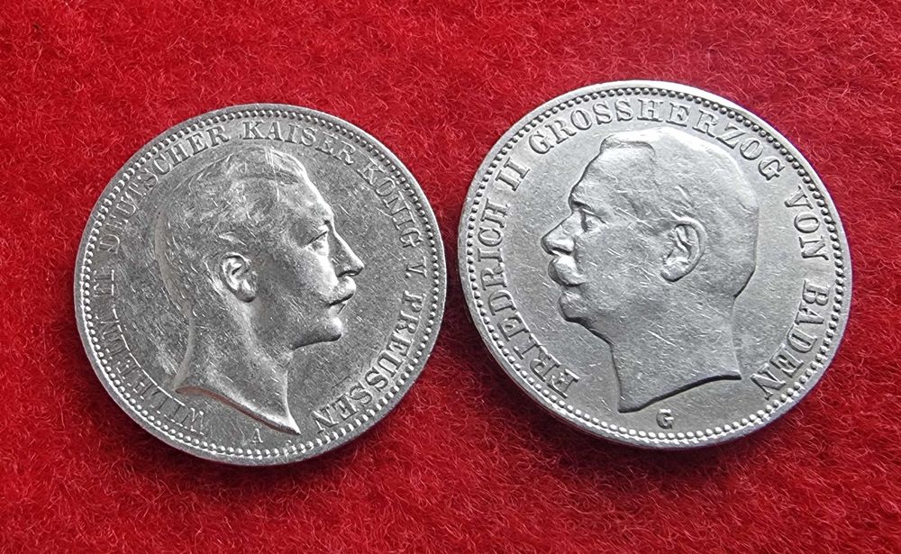 Срiбни марки  Німеччина