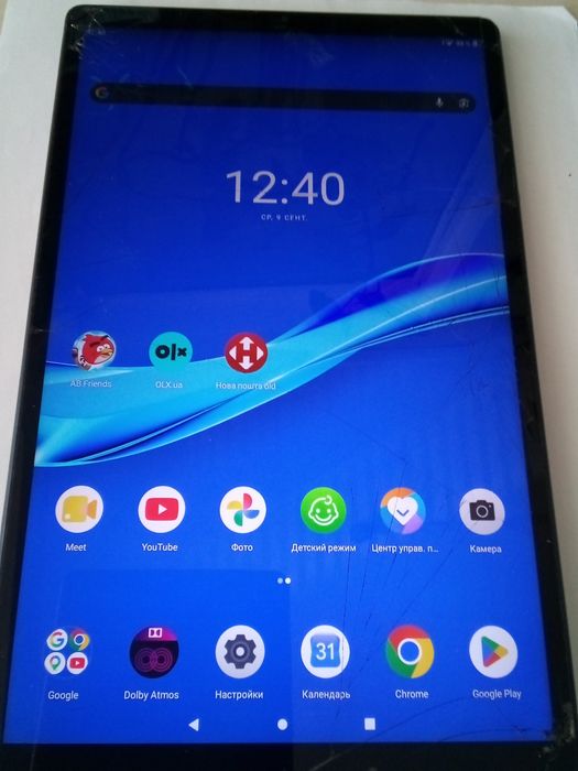 Планшет Lenovo Tab M10 FHD plus x 606F. 4/128 Gb