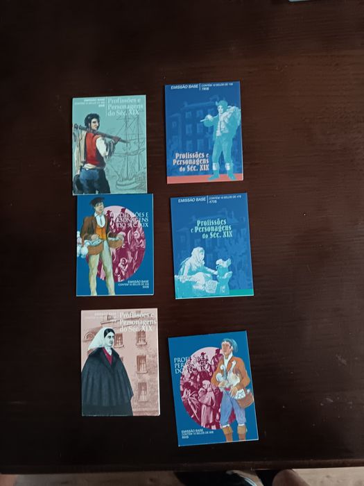 Booklet's novos com todos os selos