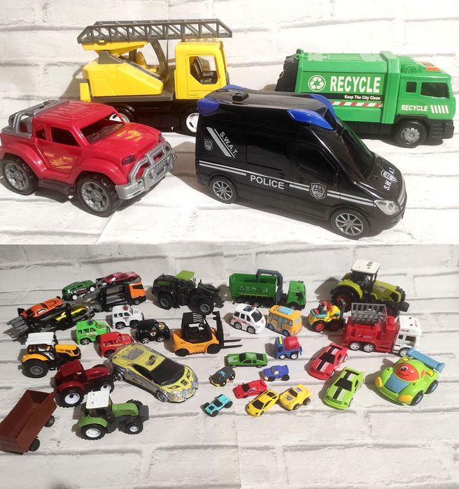 Mega paka aut dla chłopca mix małe i średnie