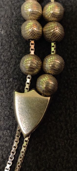 Komboloi Grego em prata esterlina